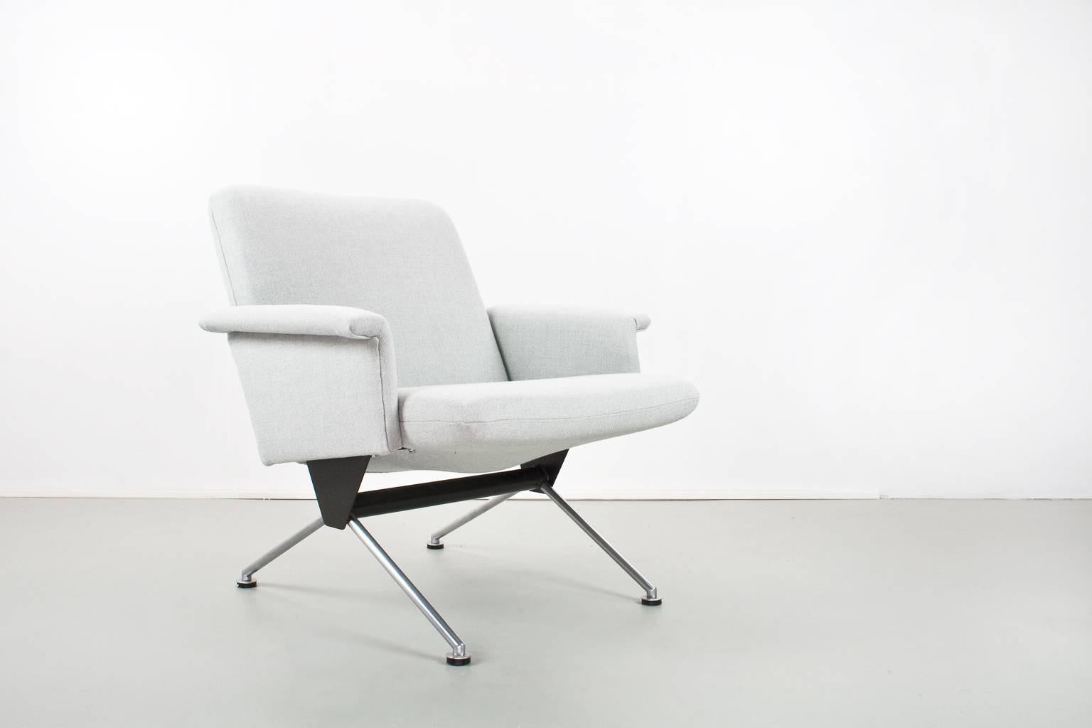 Lounge Conference Chairs Dutch Industrial Midcentury by Andre Cordemeyer, 1961 In Excellent Condition In Beek en Donk, NL