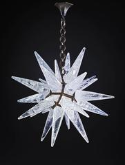 Rock Crystal Chandelier by Alexandre Vossion