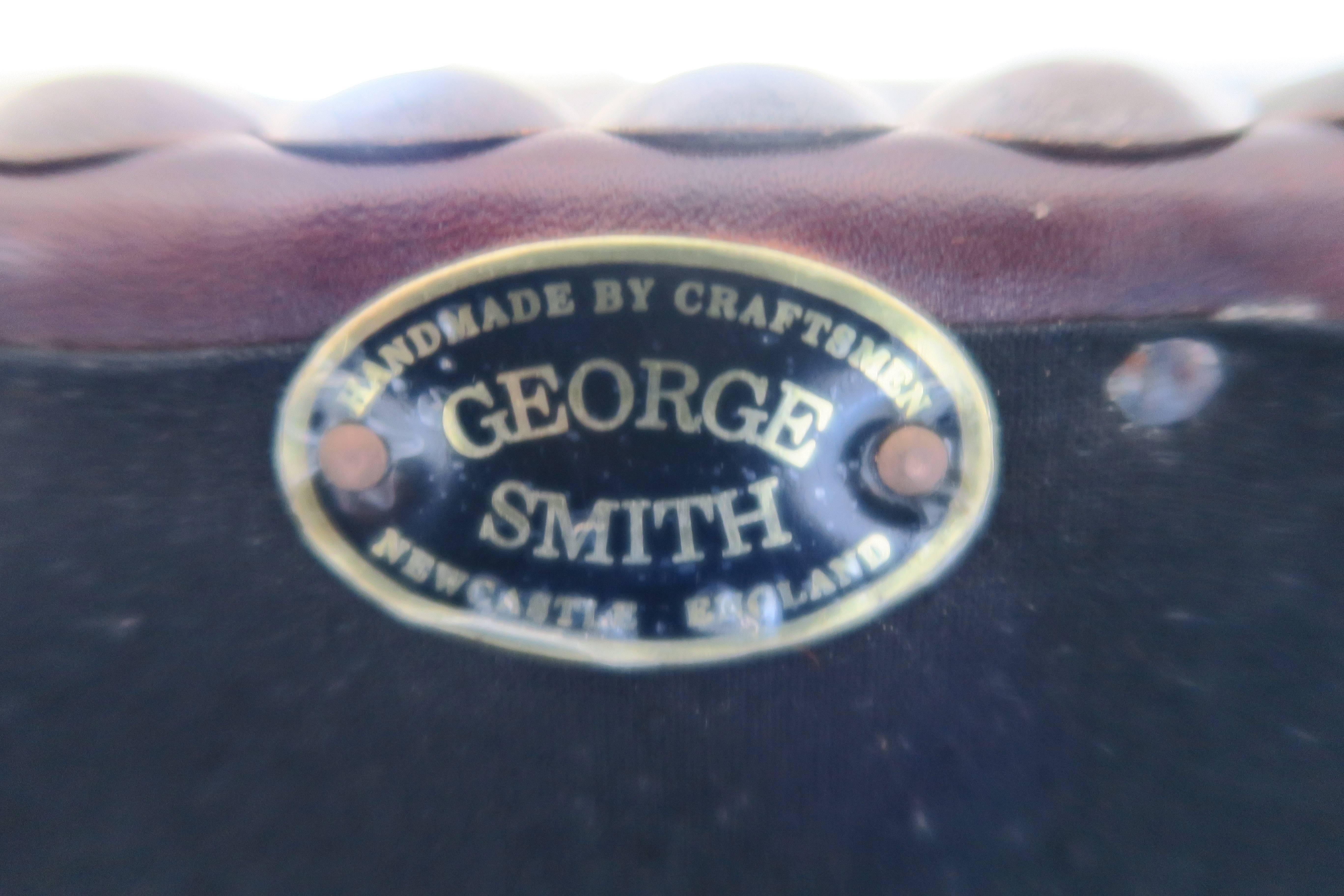 George Smith Ottoman Pouf, England, Chesterfield In Excellent Condition In Brussels, BE
