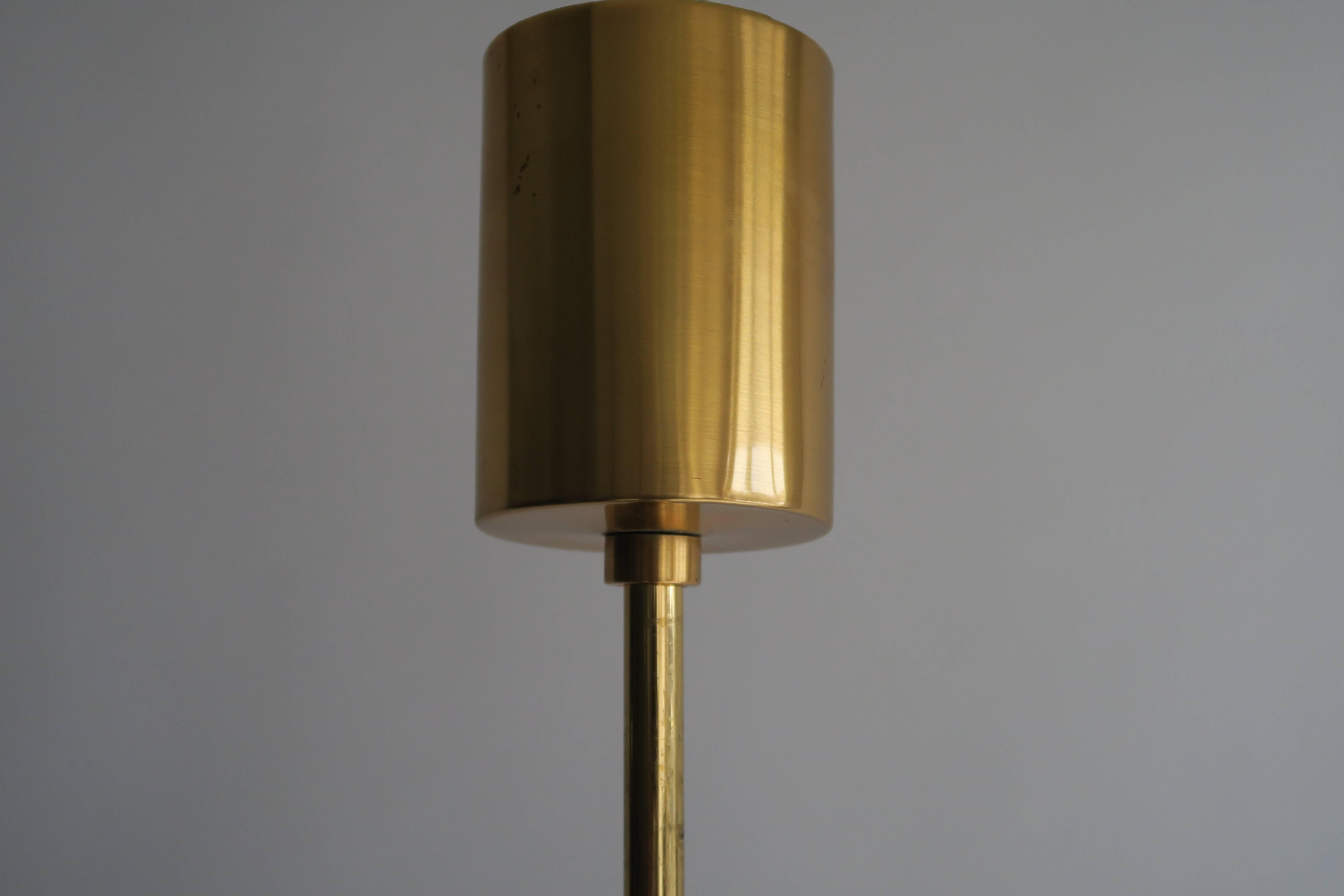 Late 20th Century Gaetano Sciolari Chandelier, 1970 Brass and Bronze