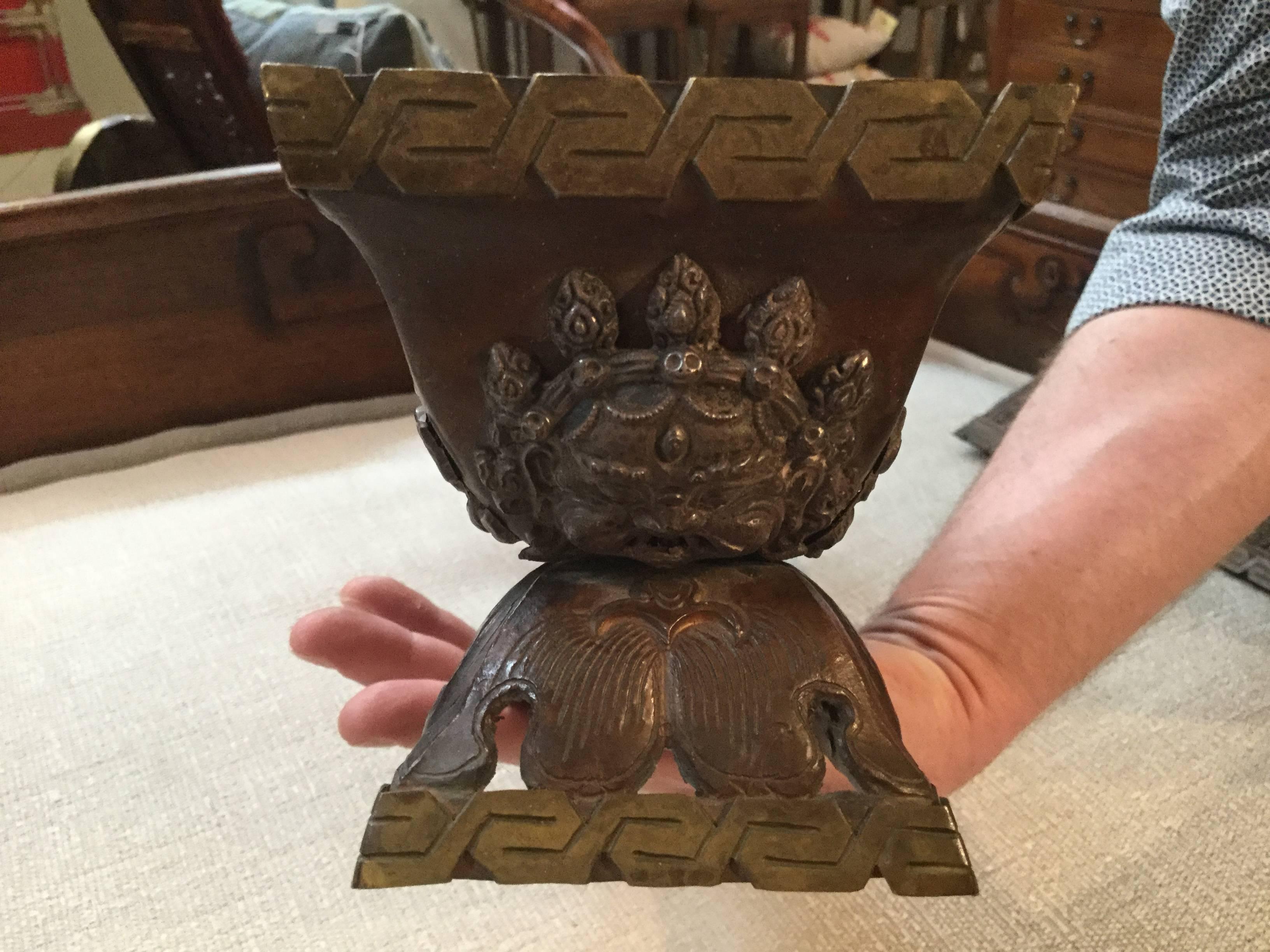 Brass Tibetan Censer 