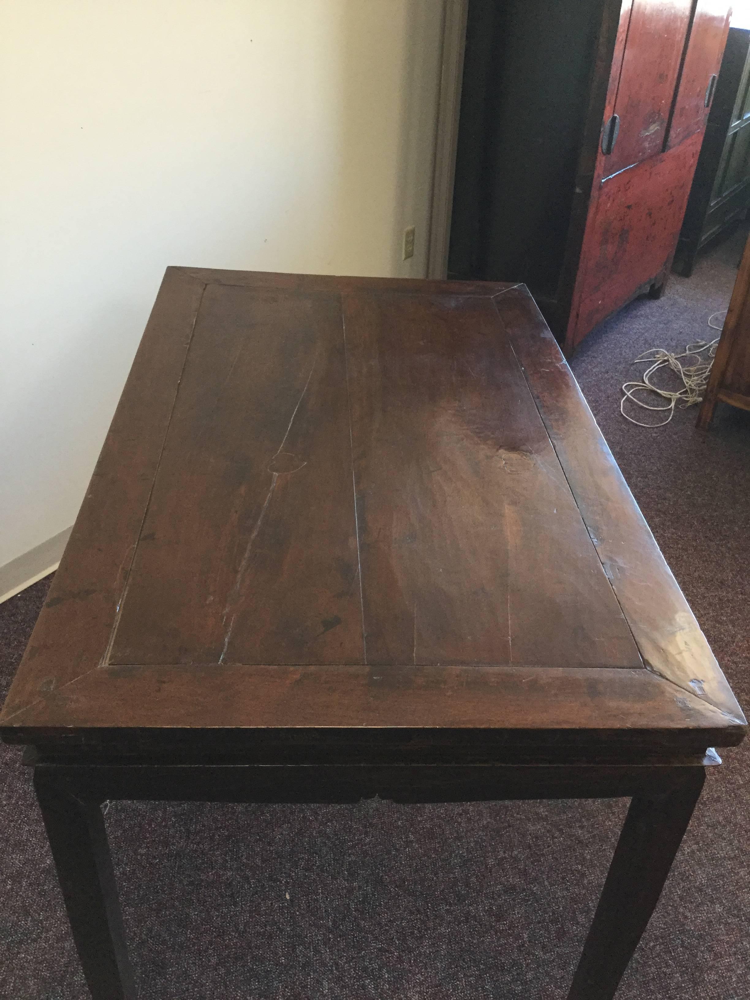 Ming Exceptional 19th Century Painting Table For Sale