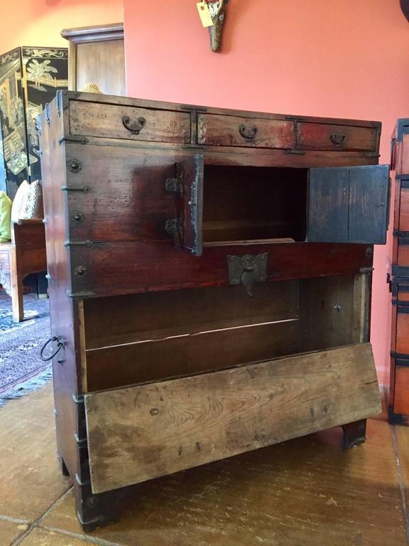 Korean Tansu Chest, 19th Century at 1stDibs