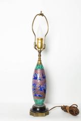 Jean Mayodon Porcelain Lamp