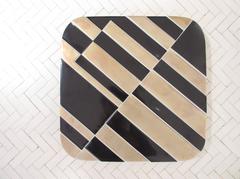 Porcelain Plate by Günter Fruhtrunck for Rosenthal, 1974, numbered