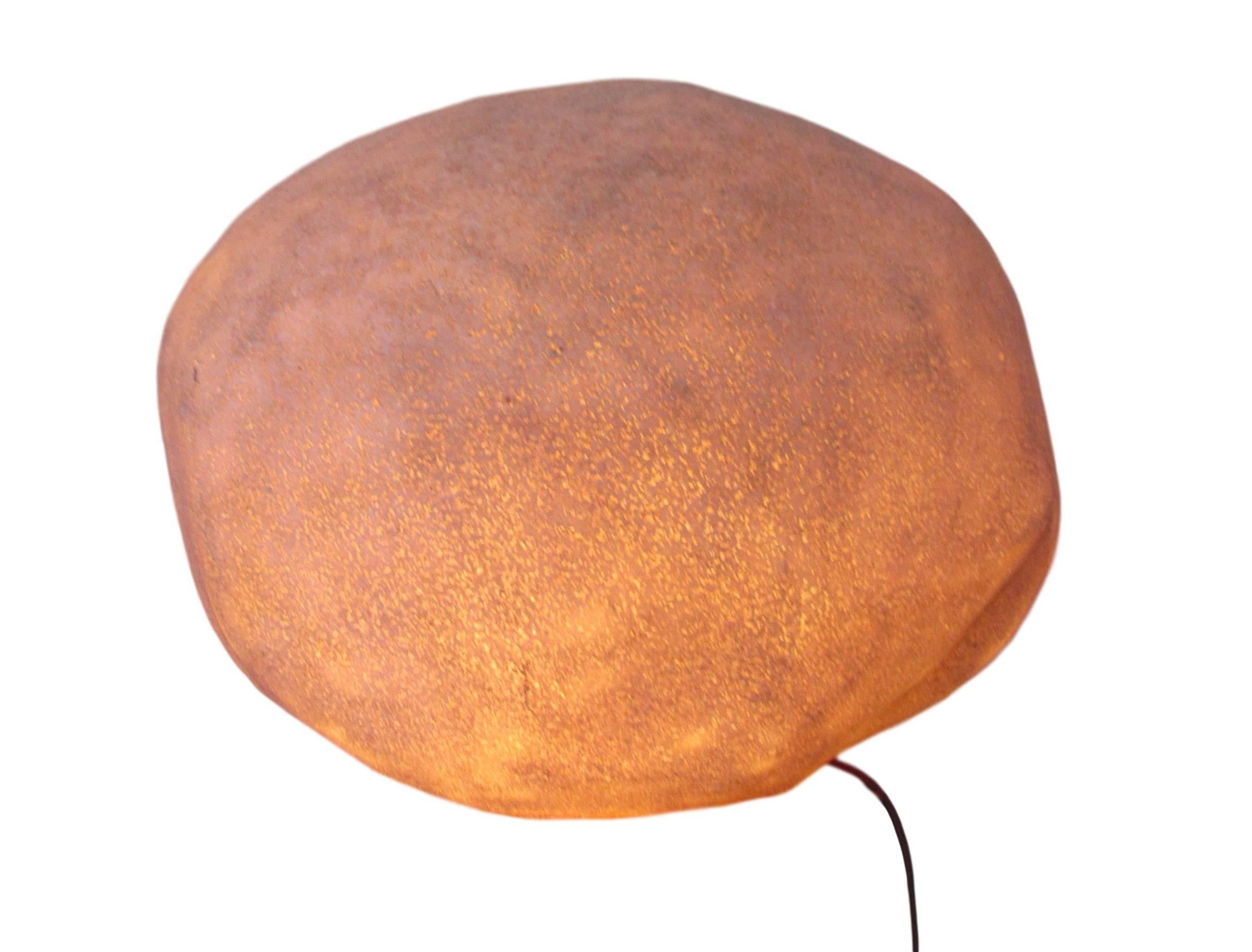 Moon rock lamp by André Cazenave (1928-2003), stamped Atelier A

circa 1965.