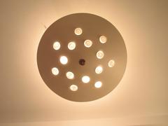 Very Rare Stilnovo Ceiling Lamp, Italy