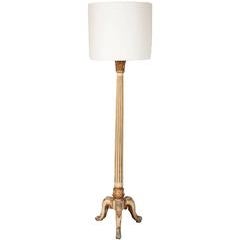 Highly Decorative 1960s Vintage Timber Floor Lamp 5