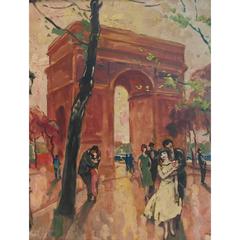 20th Century Painting by Hermann Prediger