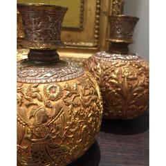 Engraved Iranian Vases
