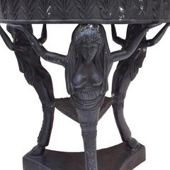 Marble and Bronze Neoclassical Side Table