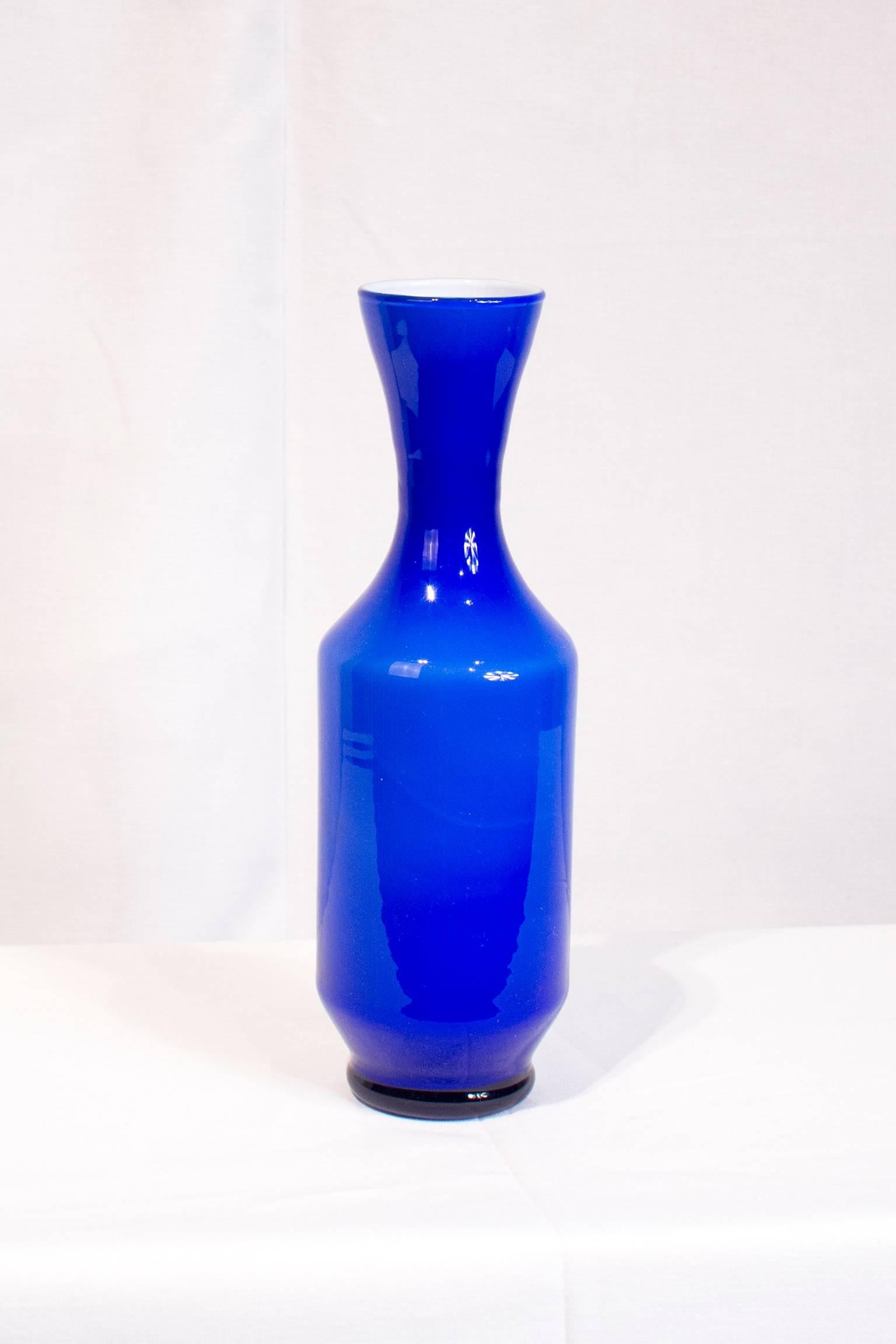 Empoli Art Glass Vases In Excellent Condition For Sale In Brussels, Brussels
