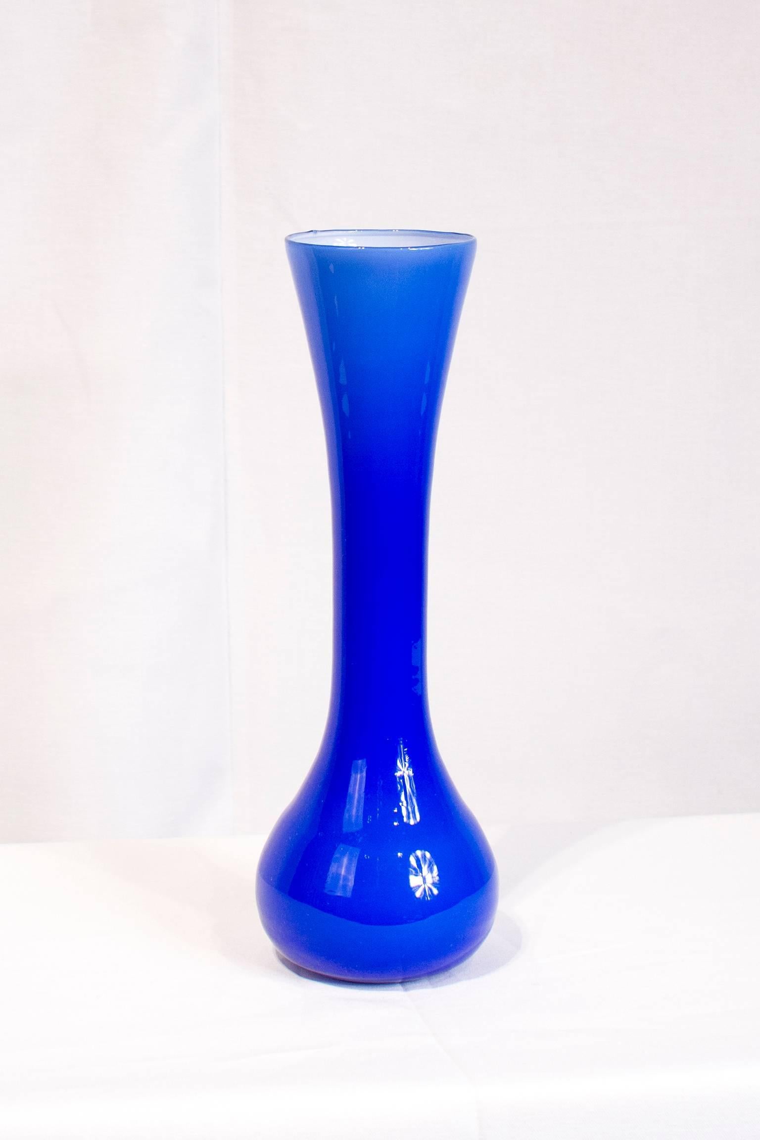 Italian Empoli Art Glass Vases For Sale