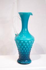 Empoli Art Glass Pitcher