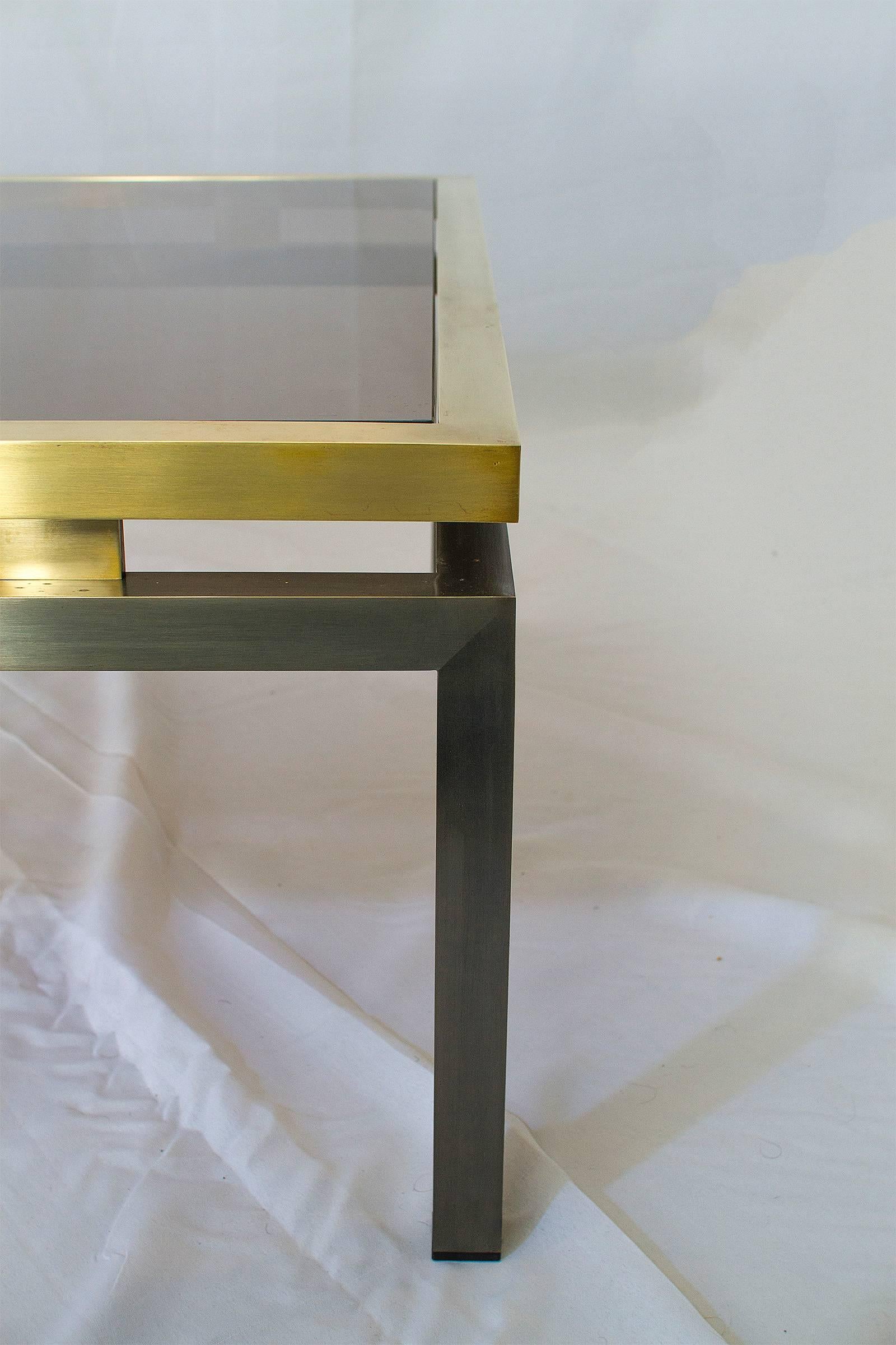 Coffee Table Attributed to Guy Lefevre for Maison Jansen For Sale 1