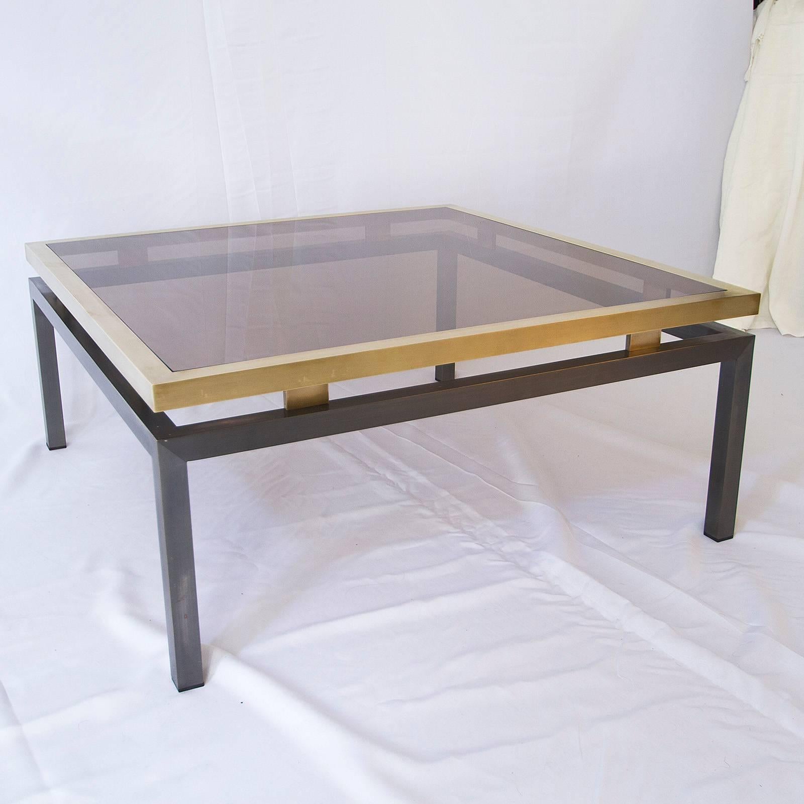 French Coffee Table Attributed to Guy Lefevre for Maison Jansen For Sale
