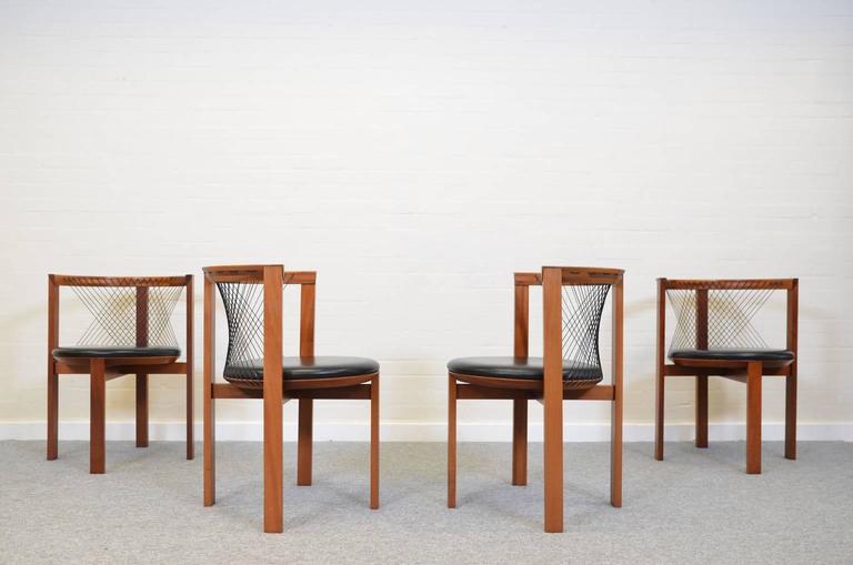 String Dining Chairs by Niels Jørgen Haugesen for Tranekaer at 1stdibs