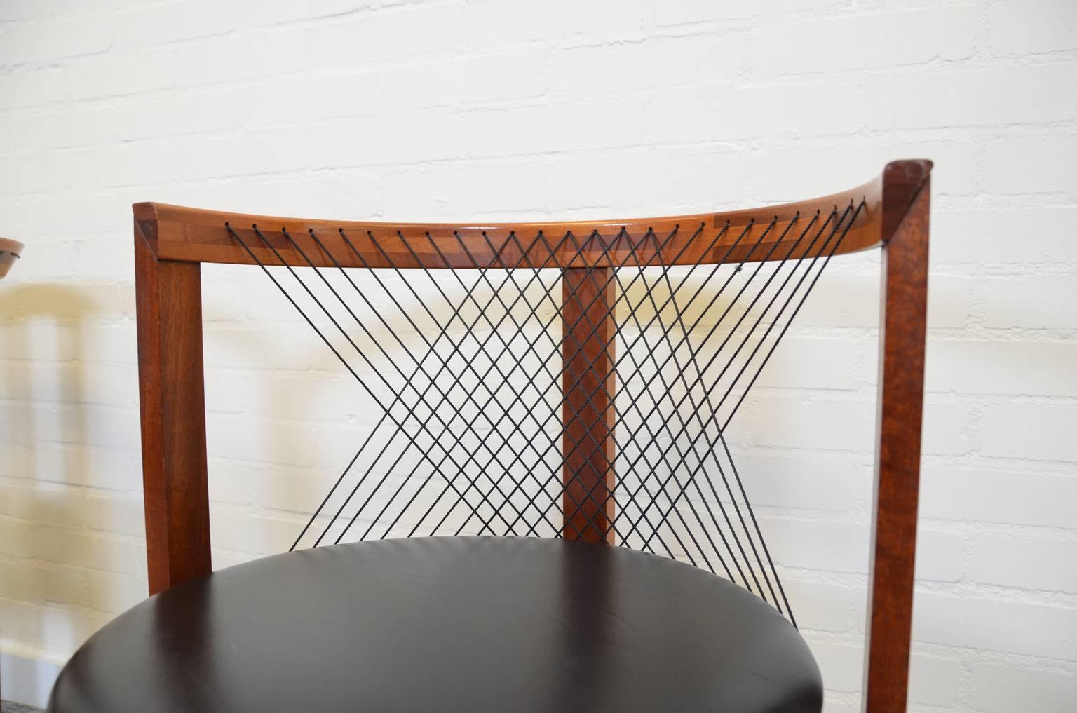 Late 20th Century String Dining Chairs by Niels Jørgen Haugesen for Tranekaer