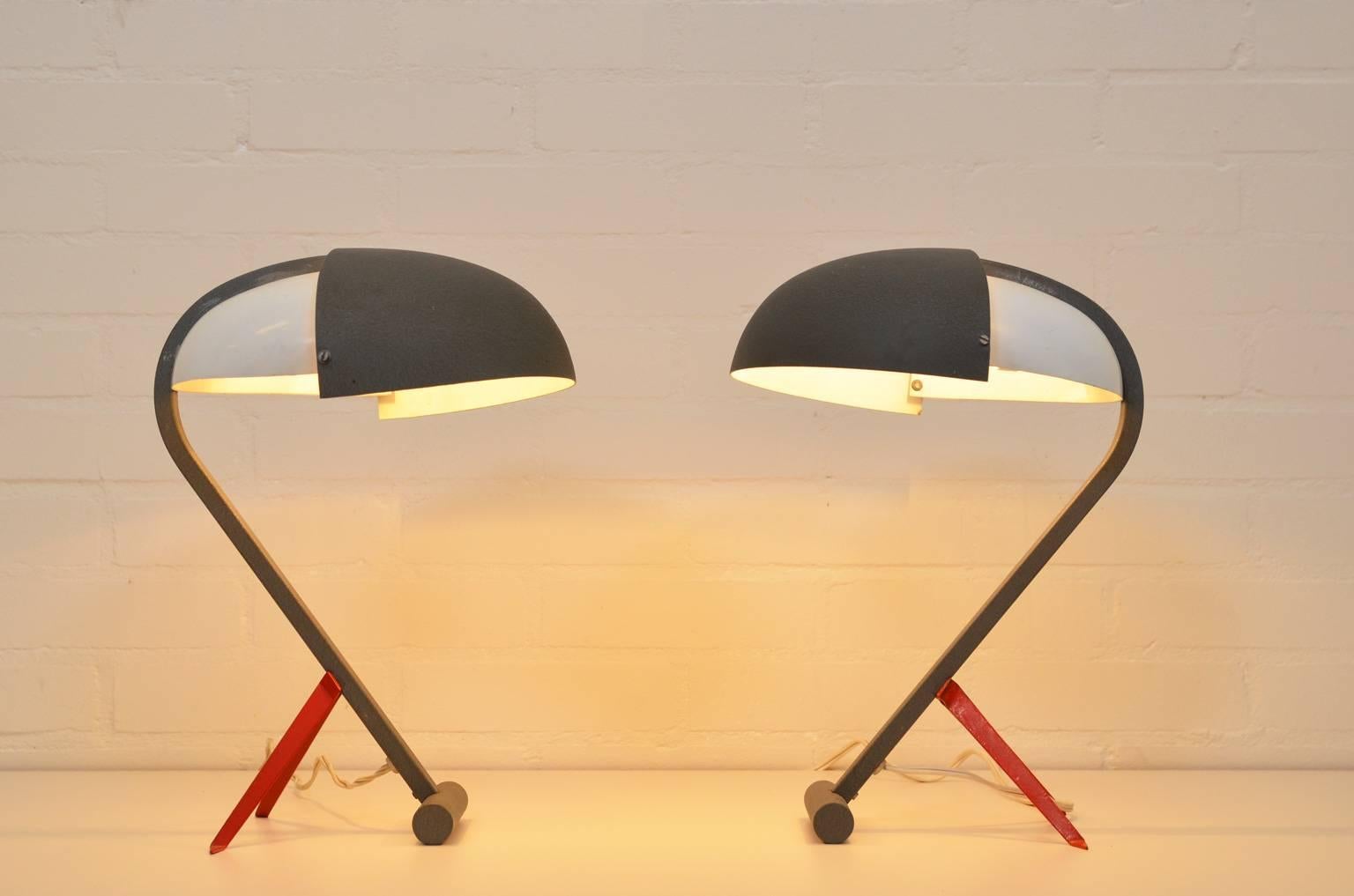 Mid-20th Century Midcentury Table Lamps NX110 by Louis Kalff for Philips, Netherlands