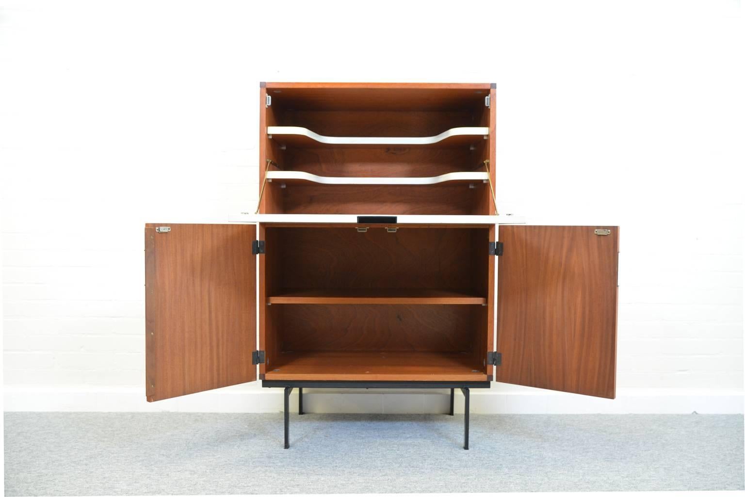 Mid-Century Modern Bar Cabinet or Writing Desk by Cees Braakman for Pastoe