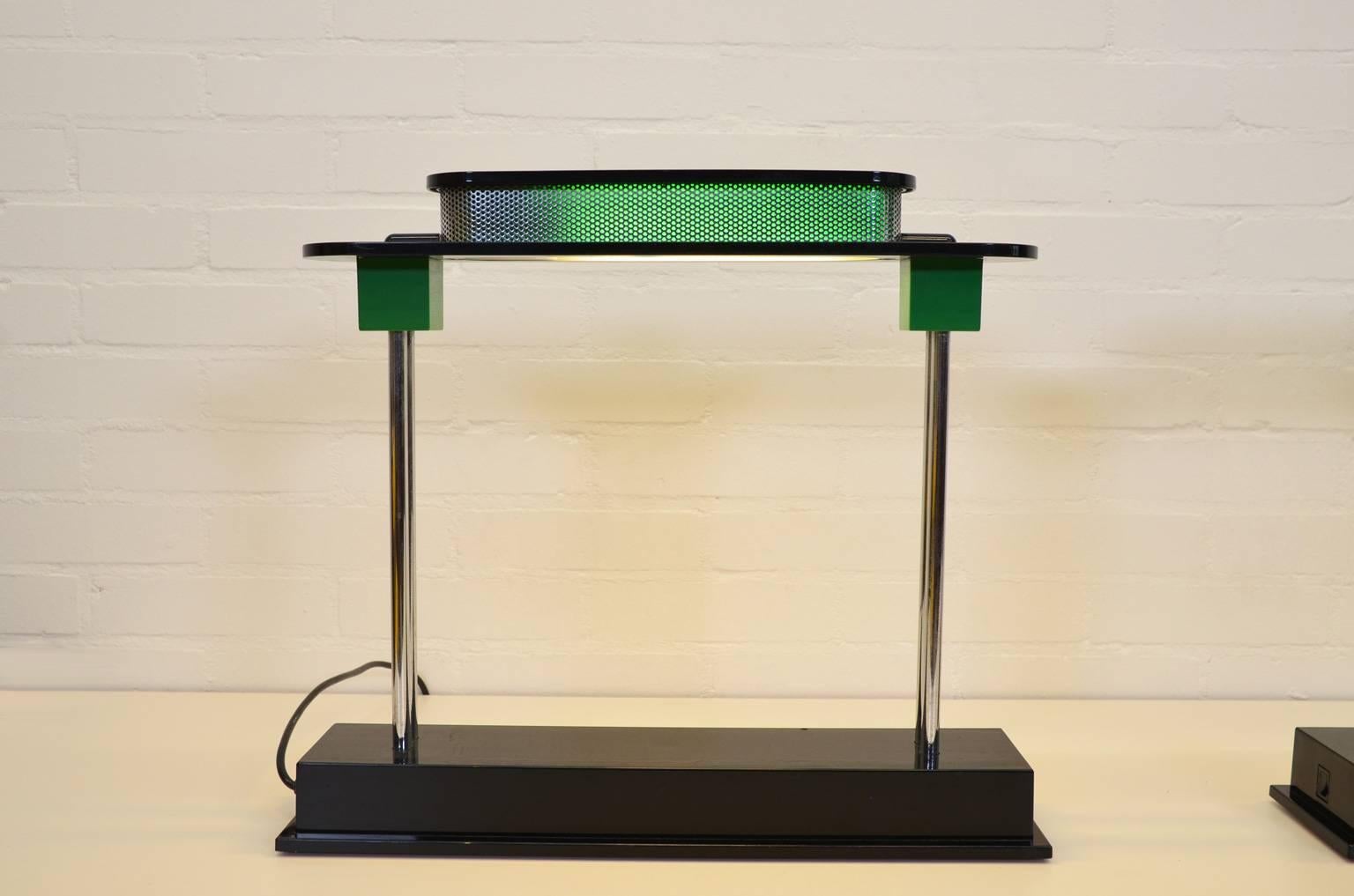 Post-Modern Pausania Table Lamp by Ettore Sottsass for Artemide, Italy For Sale