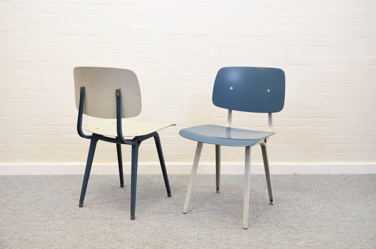 Mid-Century Modern Friso Kramer Revolt Chairs
