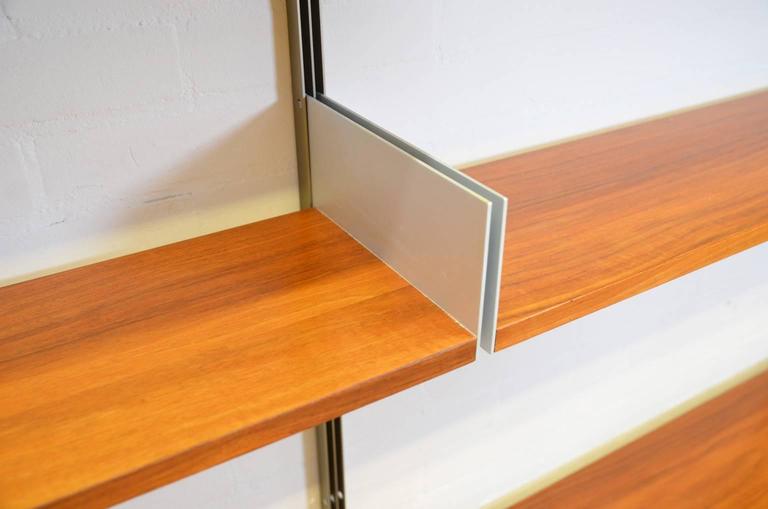 Dieter Rams 606 Universal Shelving System in Walnut Veneer for Vitsoe