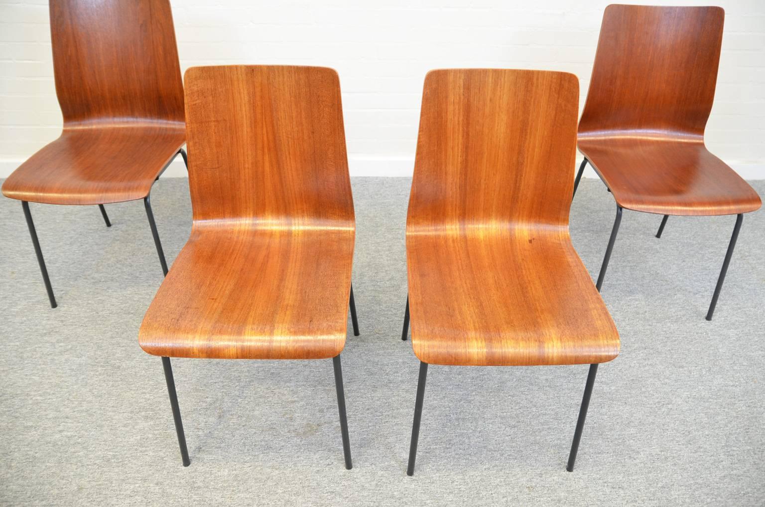 Mid-20th Century Dining Chairs Euroika Friso Kramer