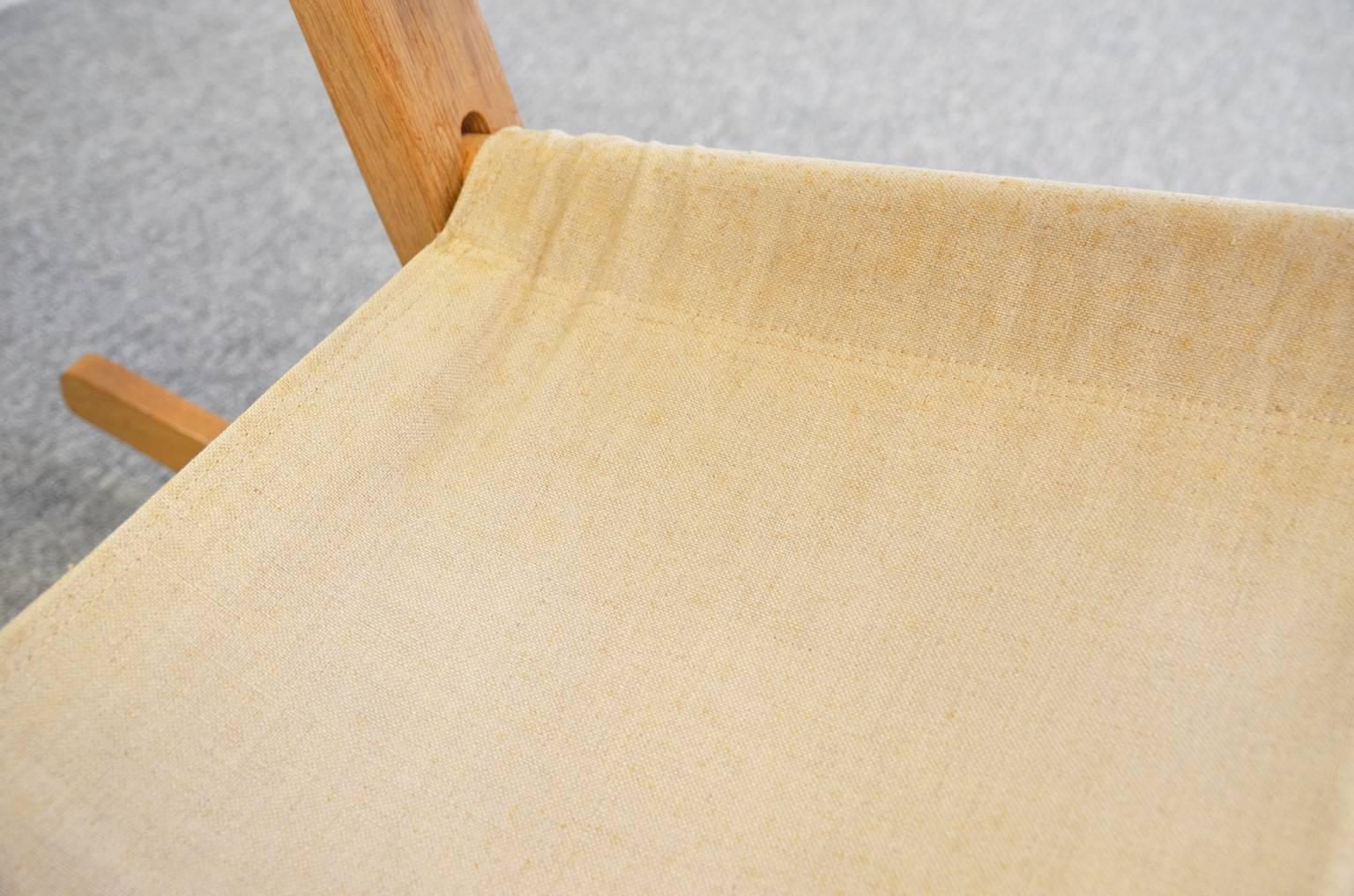 Keyhole Rocking Chair in Solid Oak by Hans Wegner for Getama, Denmark  2