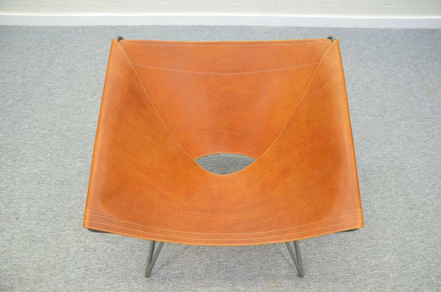 Dutch Pierre Paulin Rare Easy Chair for A. Polak