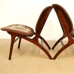 Set of Mid-Century Danish Shell Chairs