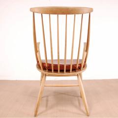 Rare Set of Illum Wikkelsø Sculptural Armchairs