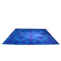 Seltener Teppich „Geometri 6“ von Verner Panton, 1960, selten