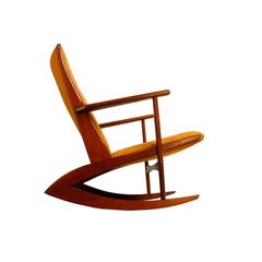 Boomerang Rocking Chair by Søren Georg Jensen for Kubus, 1960s