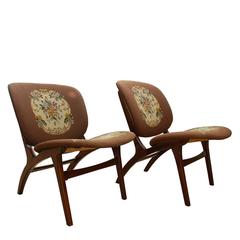 Set of Mid-Century Danish Shell Chairs