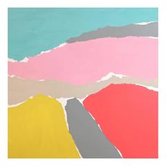 'Delta Mishmash' Abstract Landscape Painting by Alan Fears Pop Art 3