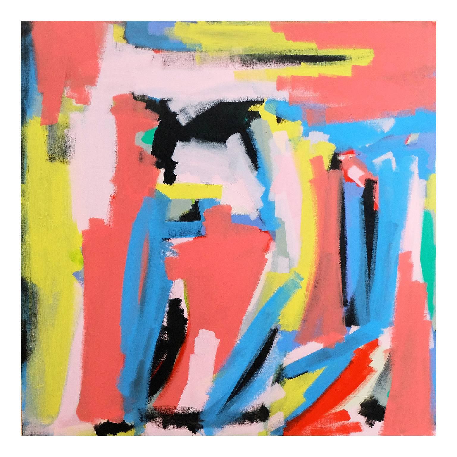 "Party Pooper, " Abstract Painting by Alan Fears