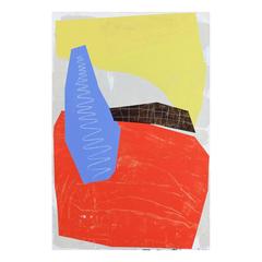 'Where It Ends' Abstract Landscape Painting by Alan Fears Modernist Art 8