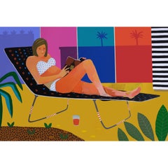 'Hot Gossip' Portrait Painting by Alan Fears Pop Art Figurative