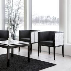 White Cranbrook Armchair Design Eliel Saarinen