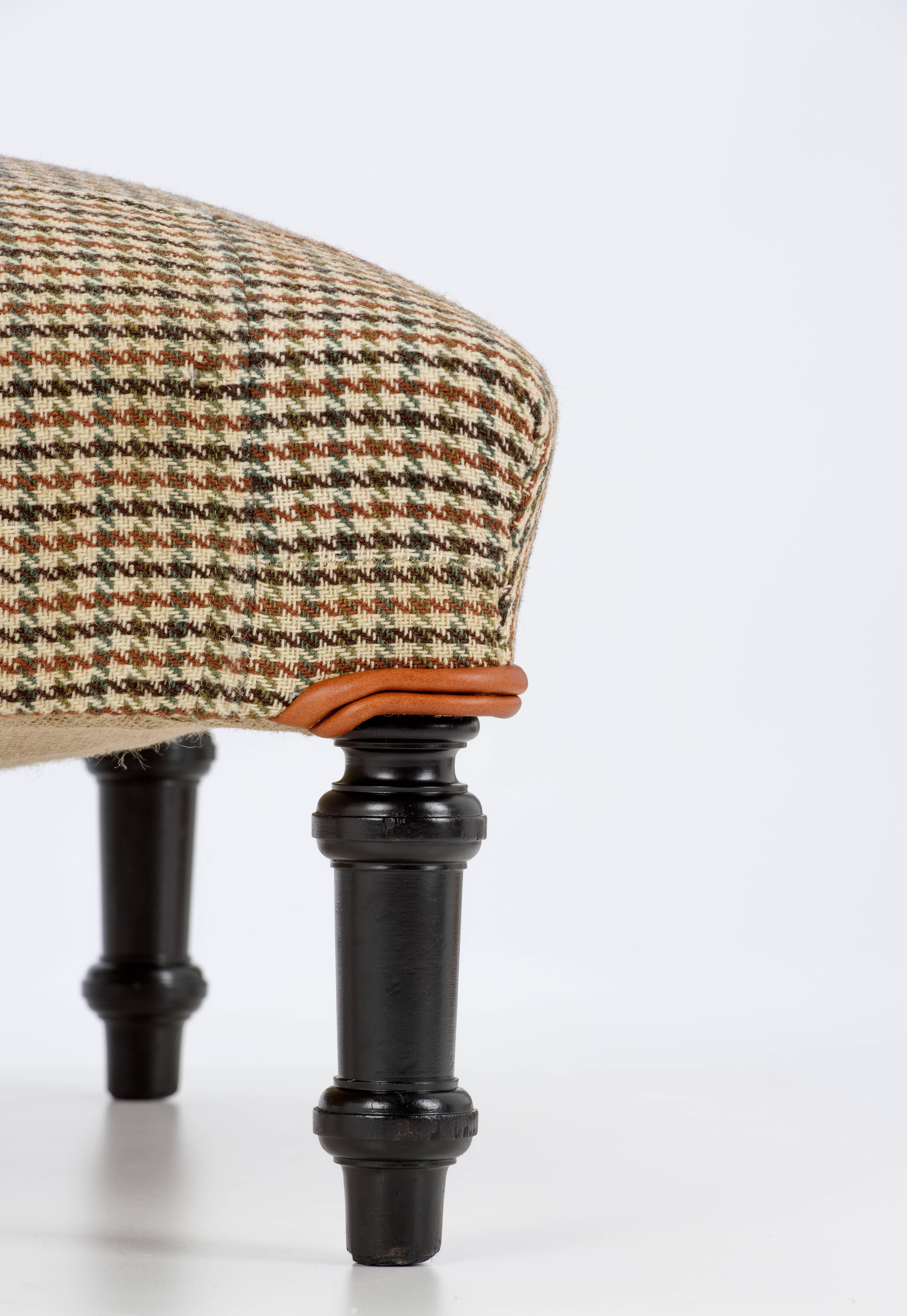 The Dapper Tweed Armchair. For Sale 1