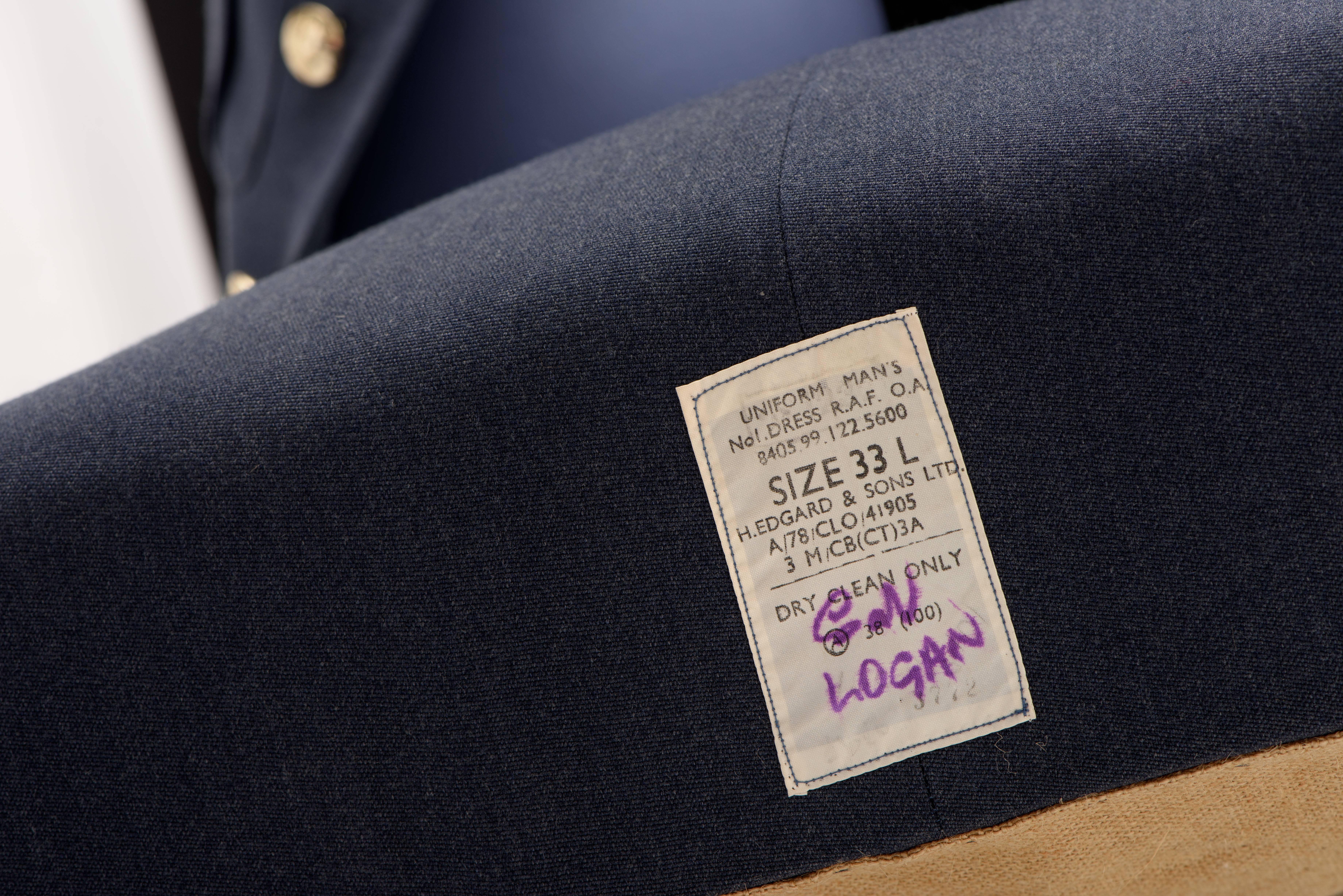 The Royal Air Force Uniform Chair In Good Condition For Sale In London, GB