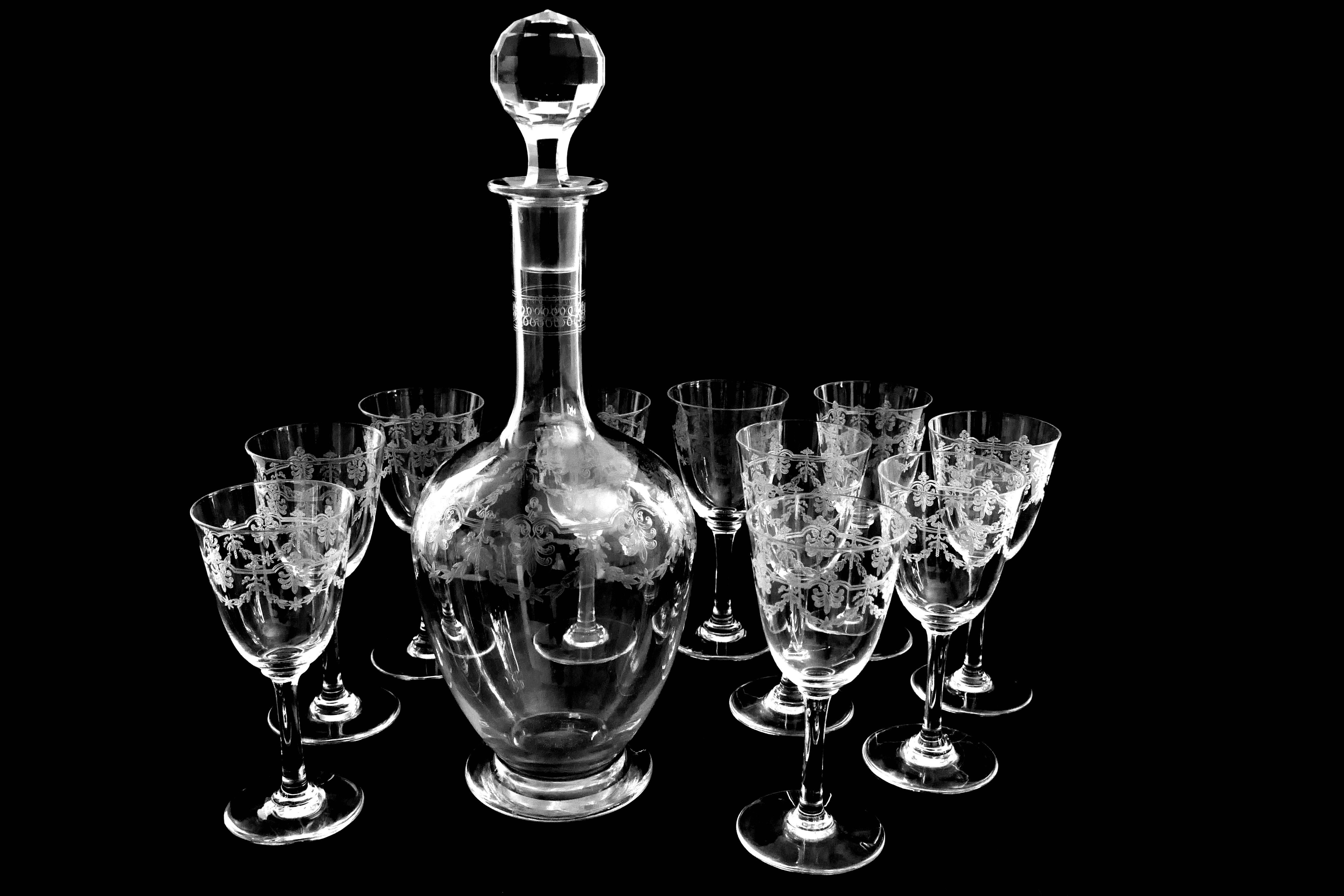 Early 20th Century 1910s Baccarat 