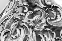 Debain Fabulous French All Sterling Silver Asparagus Sandwiches Grip Art Nouveau