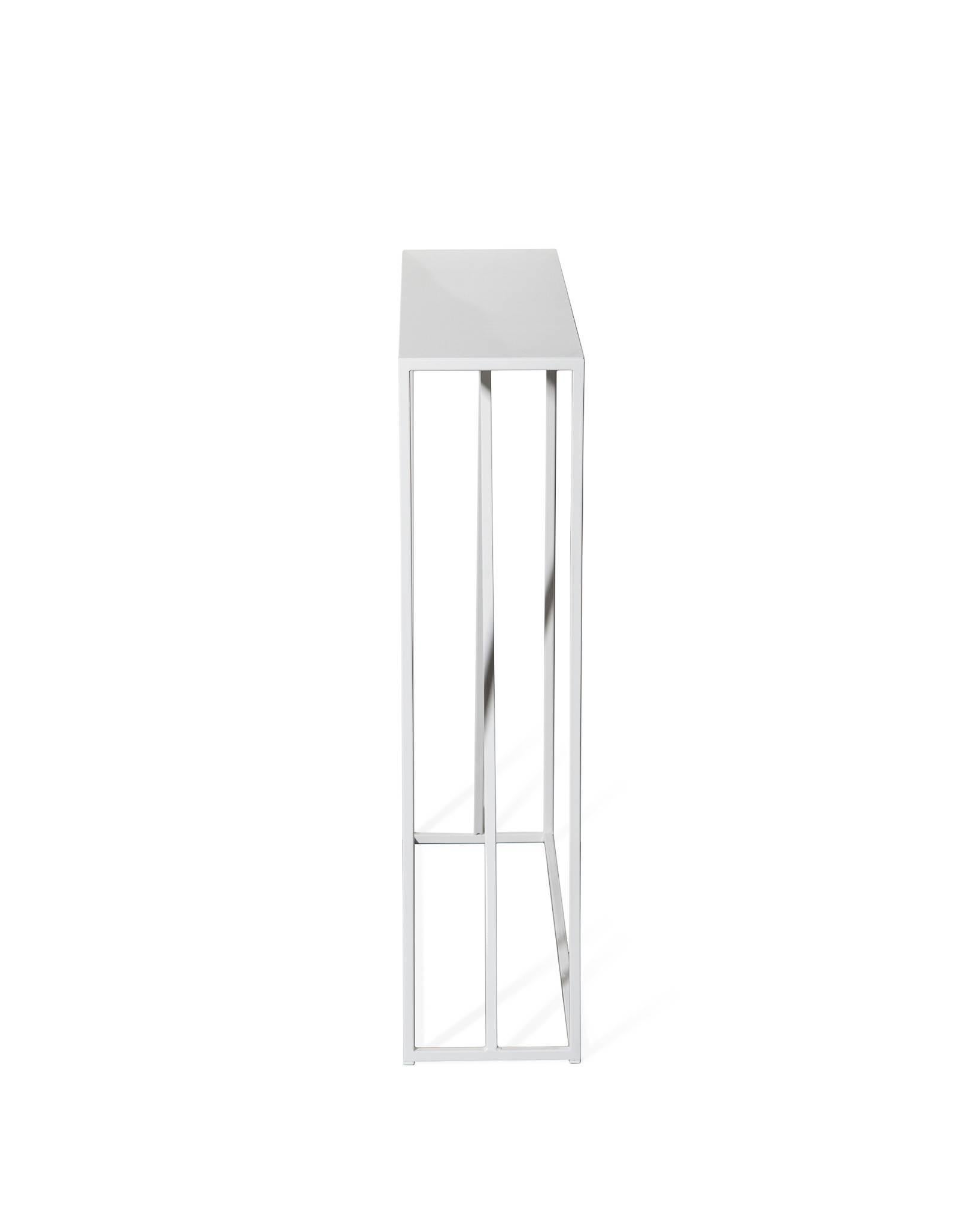 Contemporary Hilicus White Console by Patrick Cain Designs For Sale