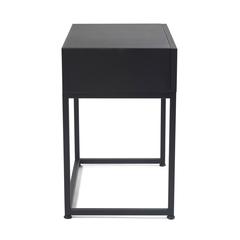 Gramercy Black Bedside Table by Patrick Cain Designs