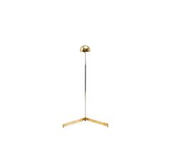 Cedric Hartman Brass and Chrome Reading Lamp