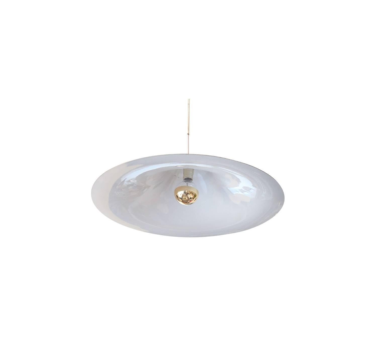 Modern Italian Brass Pendant by Lentucchiona For Sale
