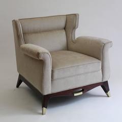 Pair to Arturo Pani Club Chairs