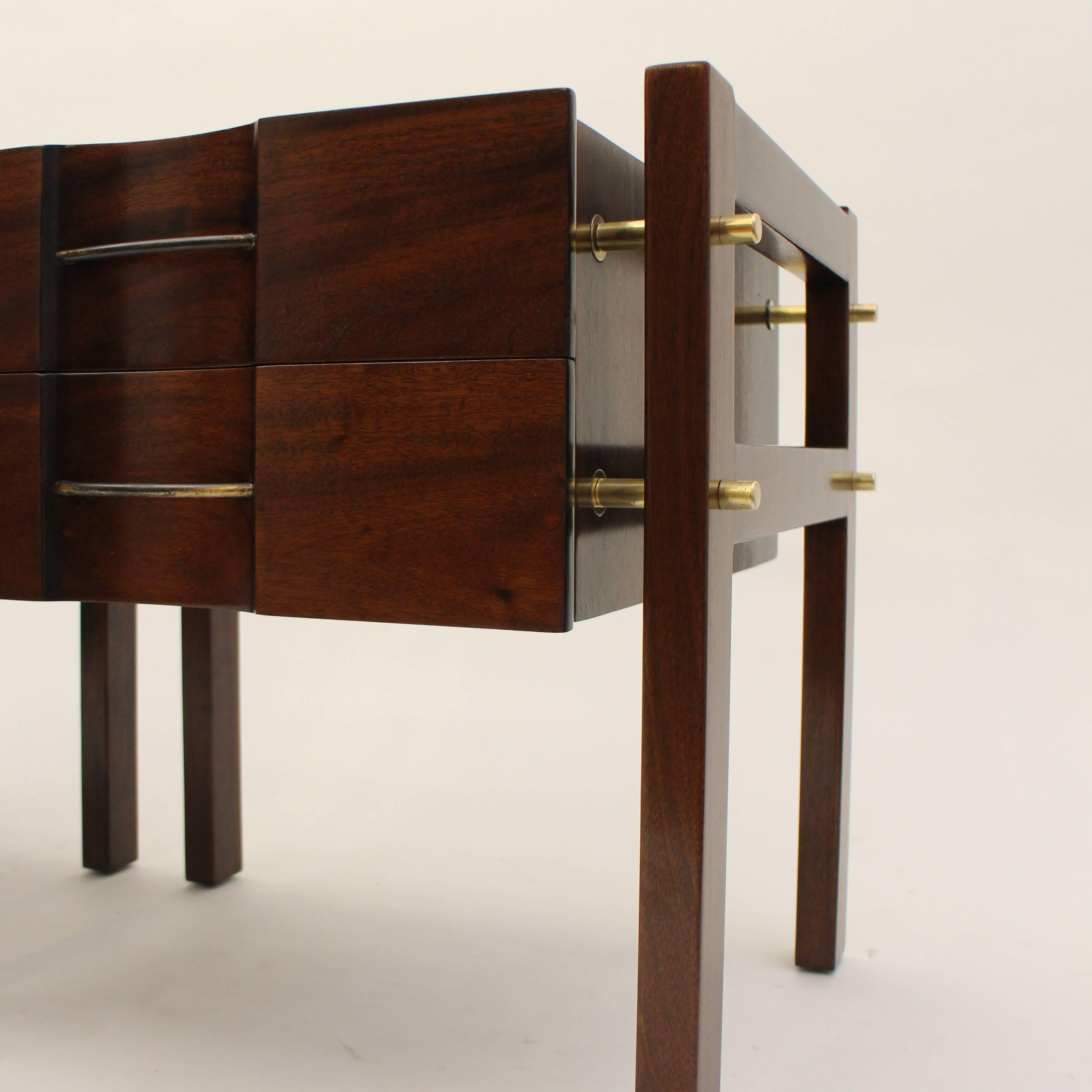 Mid-20th Century Pair of Mid-Century Edmund Spence Nightstands